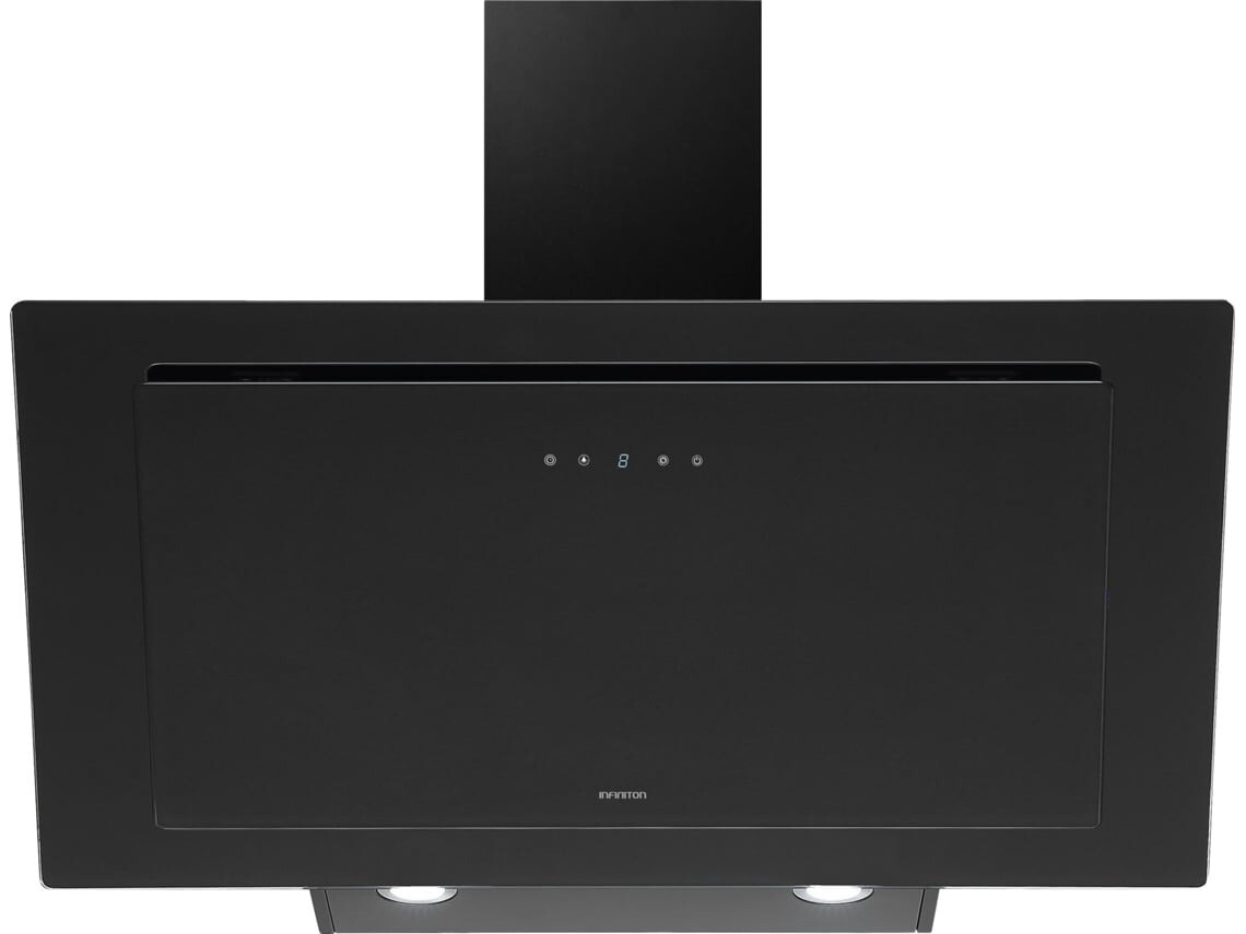 Chaminé Infiniton CMPTRAL-TN 96 | 90 cm, 720 m³/h, Vidro Preto
