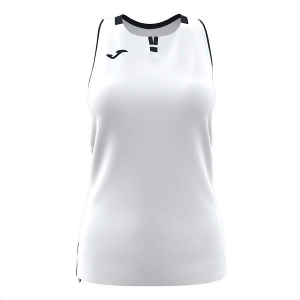 Joma Ranking Sleeveless T-shirt Branco XL Mulher