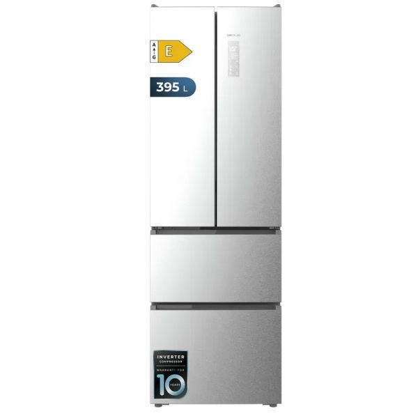 Frigorífico Combinado Cecotec Bolero CoolMarket Combi F2D 395 395L Classe E
