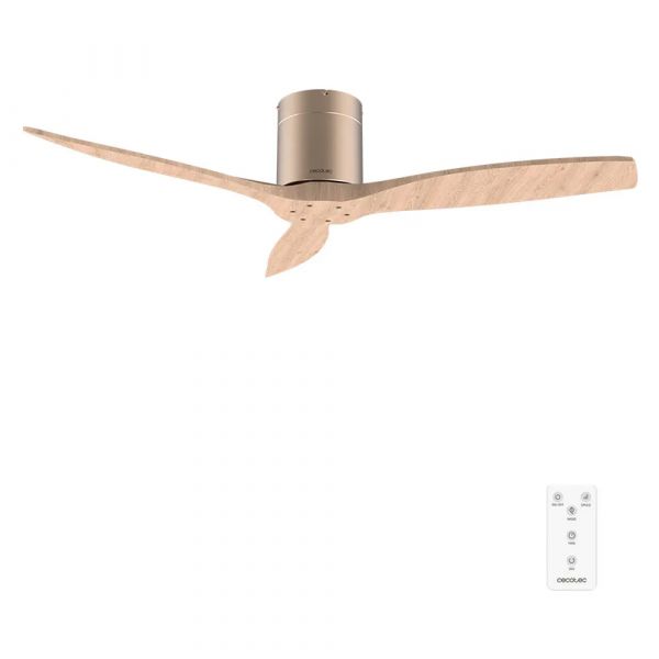 Cecotec Ventoinha de Teto EnergySilence Aero 5400 Classic Gold&LightWood