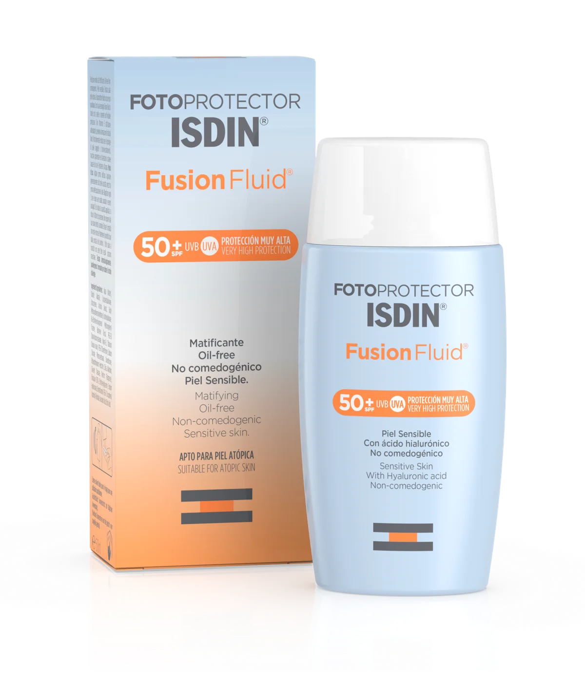 ISDIN Fotoprotetor Fusion Fluido SPF50+ 50ml