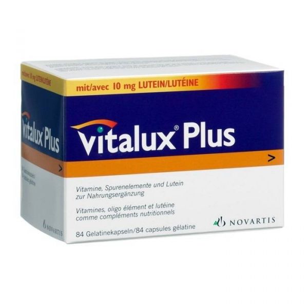 Novartis Vitalux Plus 84 Cápsulas