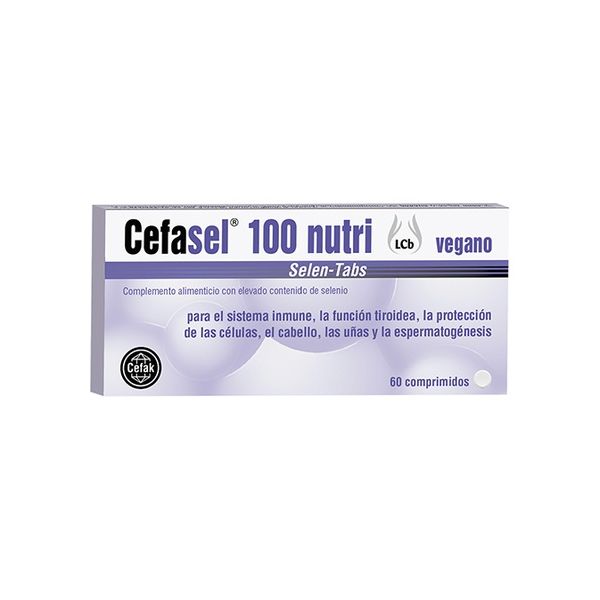 Cefak Cefasel 100 Nutri 60 Comprimidos
