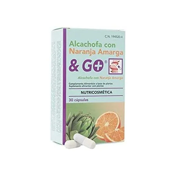 Pharma & Go Alcachofra com Laranja Amarga 30 Cápsulas