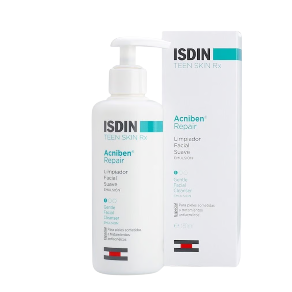 Isdin Teen Skin Rx Acniben Repair Emulsão de Limpeza Suave 180ml