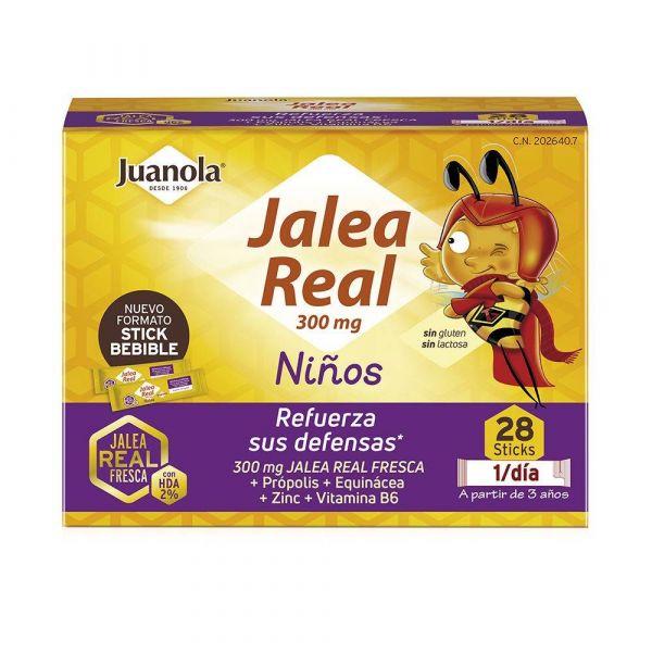 Juanola Geleia Real Crianças 28 Unidades