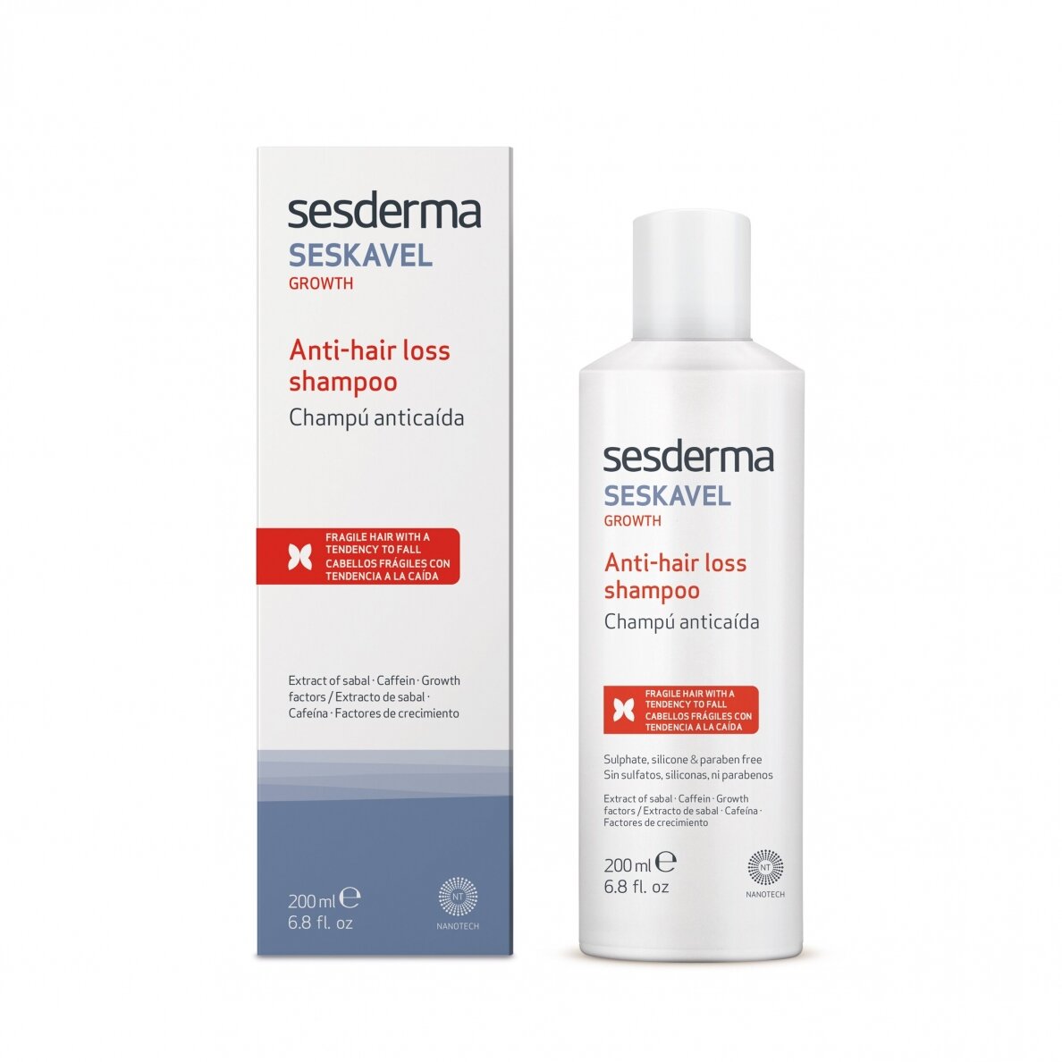 Sesderma Seskavel Growth Champô Antiqueda 200ml