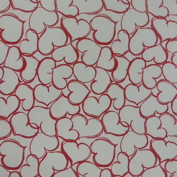 Basics Papel de Presente 71534 70x40M Vermelho