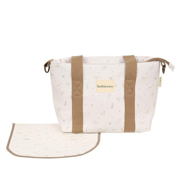 Bimbi Dreams Saco Maternidade + Trocador Botanic Bimbidreams