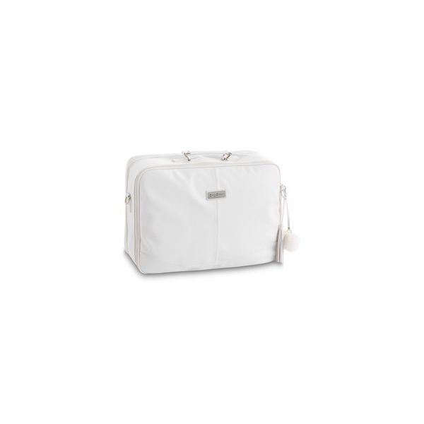 Bimbi Class Saco Maternidade + Muda Fraldas Tokyo Ecopele Branco