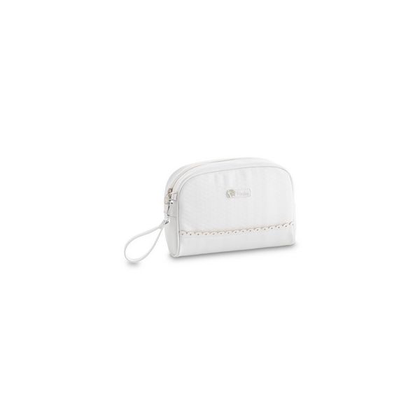 Bimbi Pirulos Necessaire Rombos Ecopele Branco