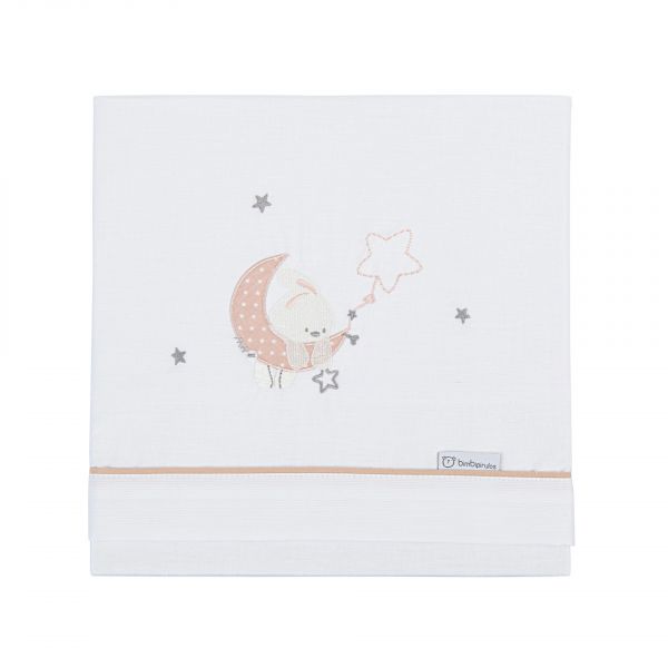 Bimbi Pirulos Lençóis Luna Rosa 80x50