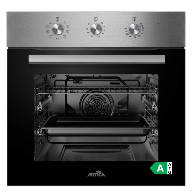 Forno de Encastre Artica AHB7004X 70L 3300W