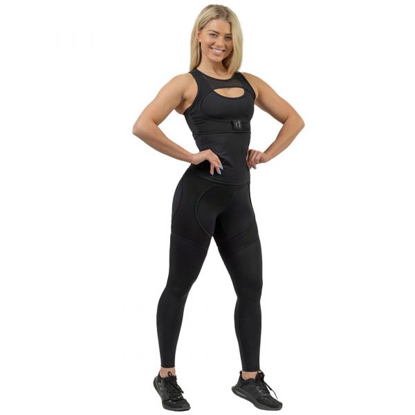 Nebbia Intense Mesh Leggings High Waist Preto L Mulher