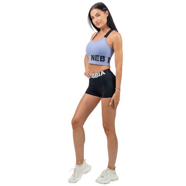 Nebbia High Waisted Glute Pump Short Leggings High Waist Preto L Mulher