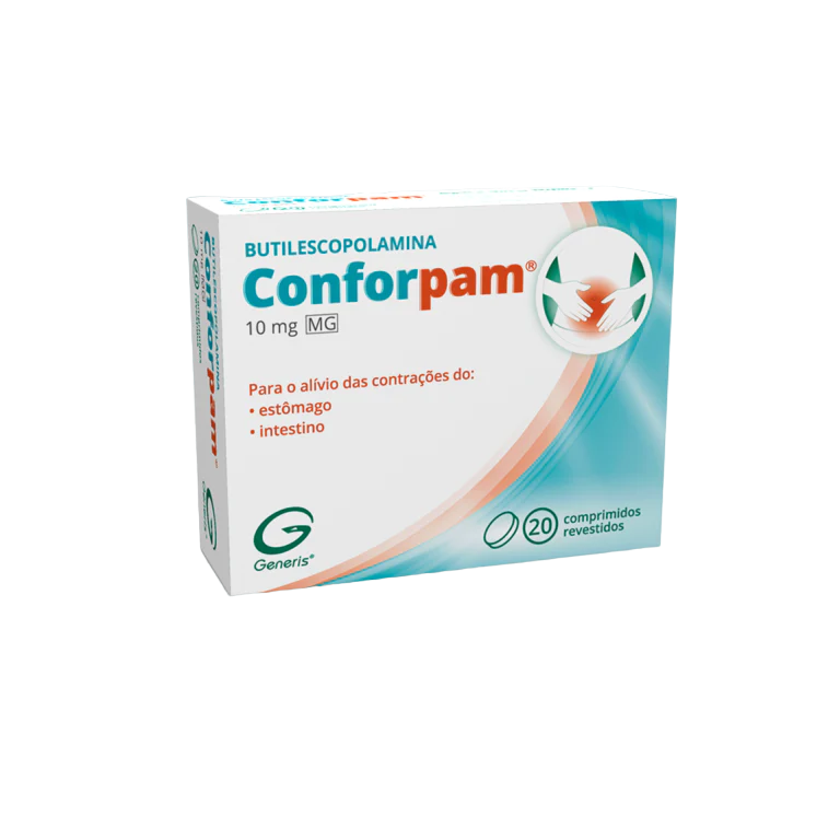 Butilescopolamina Conforpam MG 10mg x 20 Comprimidos