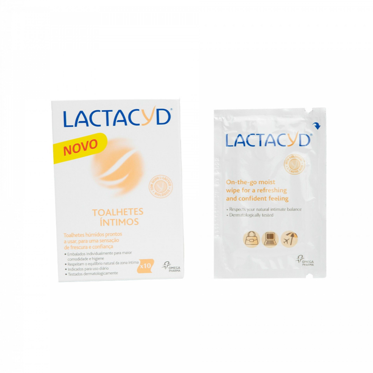 Lactacyd Intimate Toalhitas Íntimas 10 Unidades