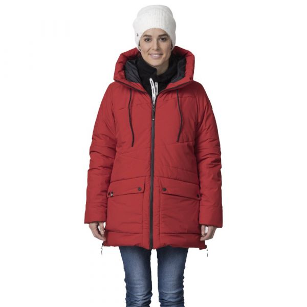 Hannah Rebeca Parka Vermelho 36 Mulher