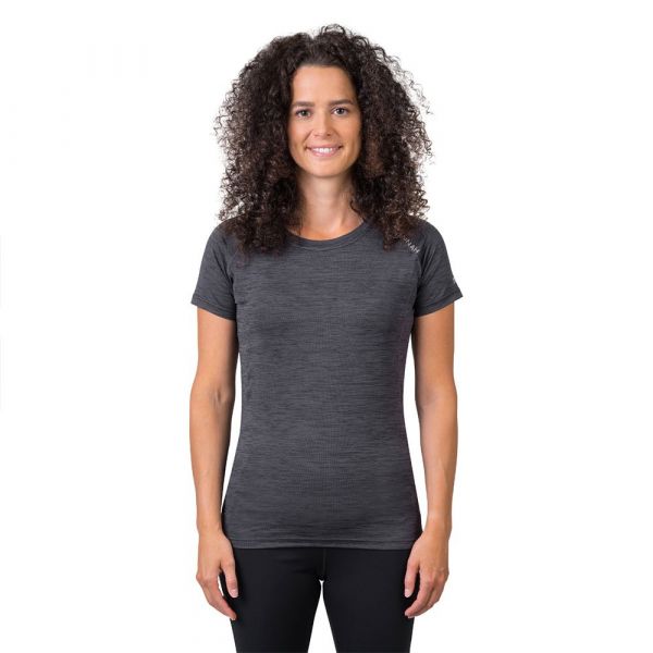 Hannah Shelly Ii Short Sleeve T-shirt Cinzento 36 Mulher