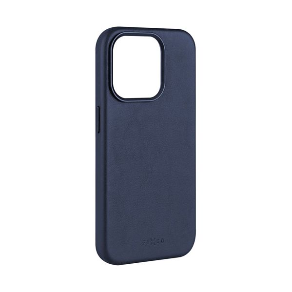 Fixed Capa iPhone 15 Plus MAGLEATHER, azul