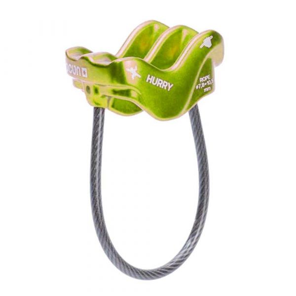 Ocun Dispositivo Amarração Escalada Hurry Green 3277-green