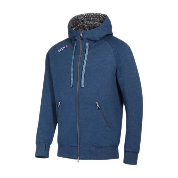 Ocun Full Zip Sweatshirt Azul L Homem