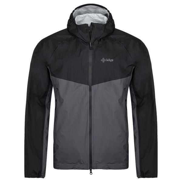Kilpi Hurricane Jacket Preto,Cinzento XS Homem