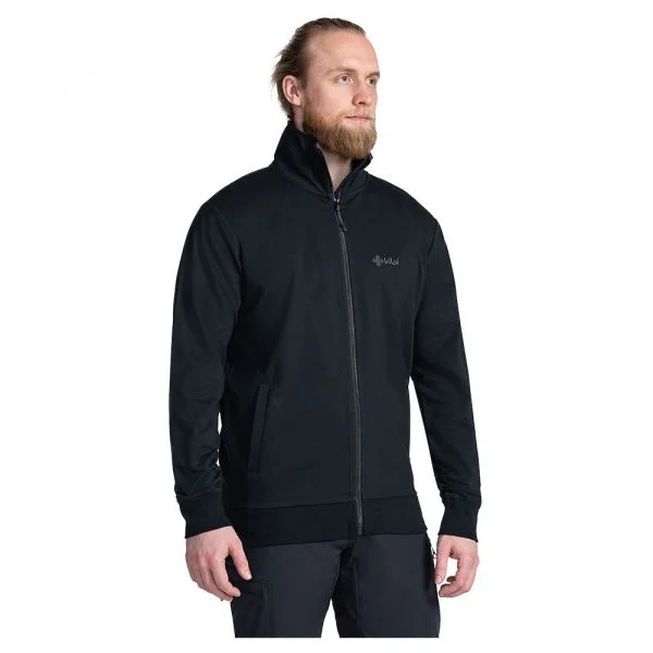 Kilpi Bobby Full Zip Sweatshirt Preto XS Homem