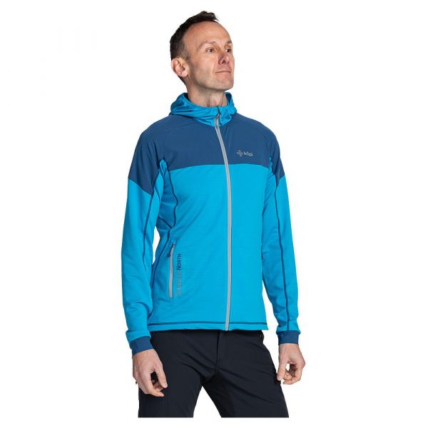 Kilpi Memphis Full Zip Sweatshirt Azul 2XL Homem