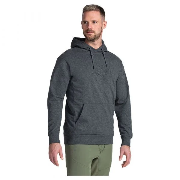 Kilpi Lagoa Hoodie Cinzento 3XL Homem