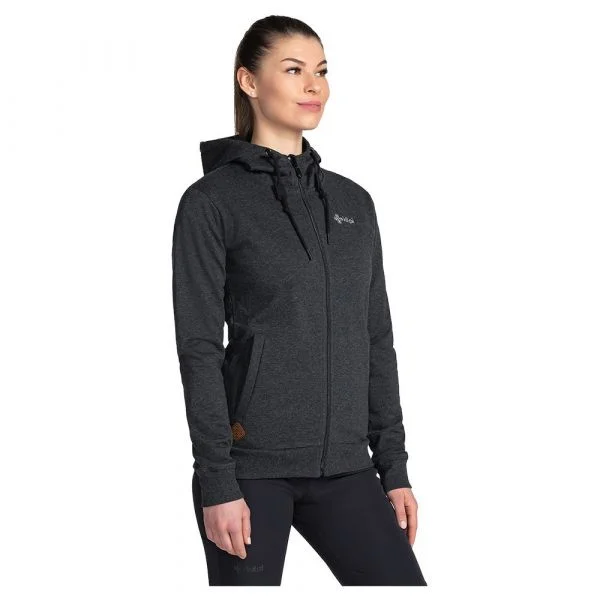 Kilpi Bery Full Zip Sweatshirt Preto 46 Mulher