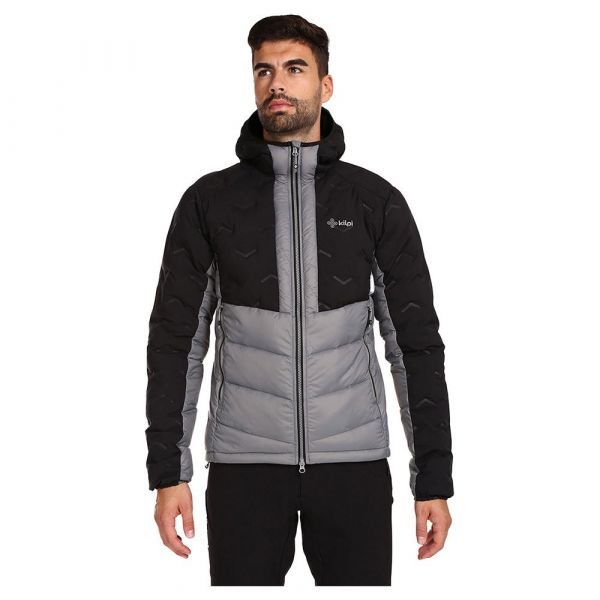 Kilpi Tevery Down Jacket Preto,Cinzento L Homem