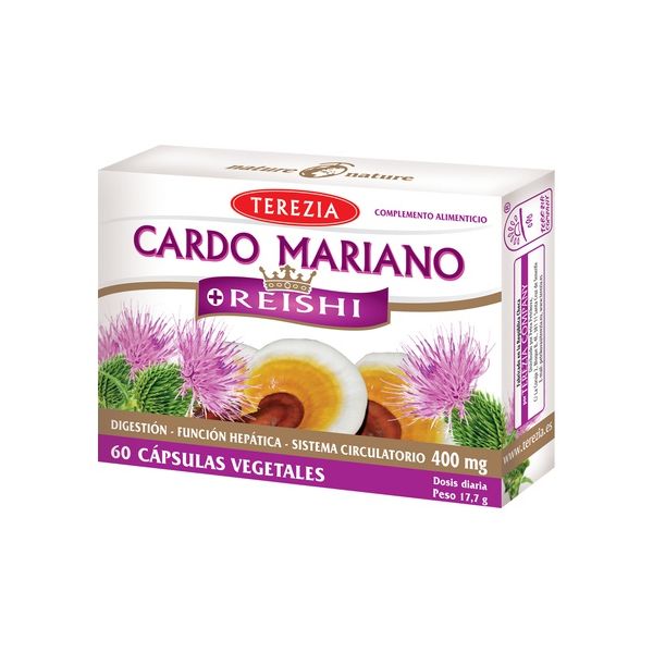 Terezia Company Cardo Mariano + Reishi 60 Cápsulas
