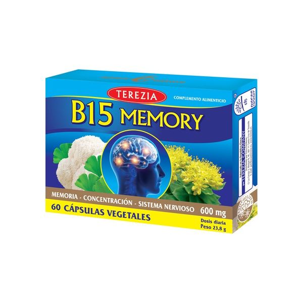 Terezia Company B15 Memória 60 Cápsulas