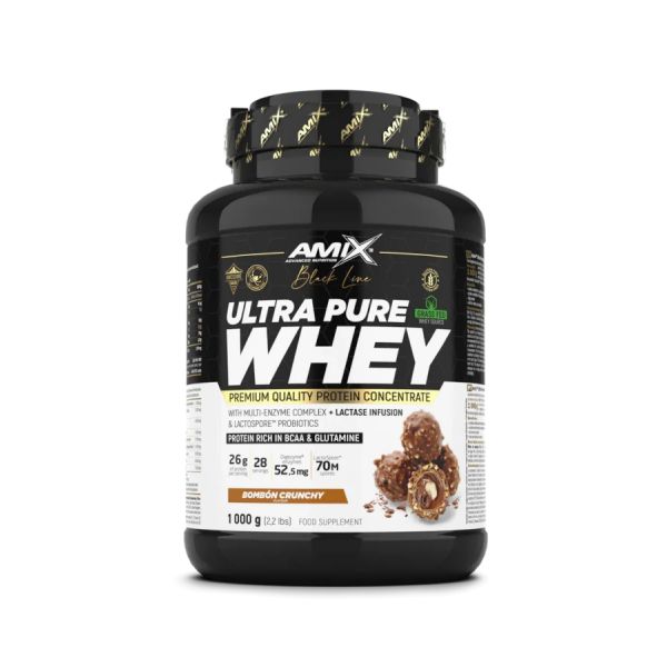 Amix Nutrition Ultra Pure Whey Bombon Crocante 1kg
