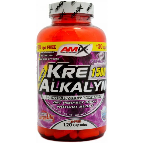 Amix Kre-Alkalyn 120 + 30 Cápsulas