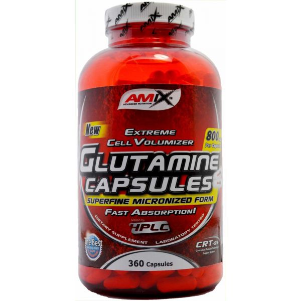 Amix Glutamine 360 Cápsulas