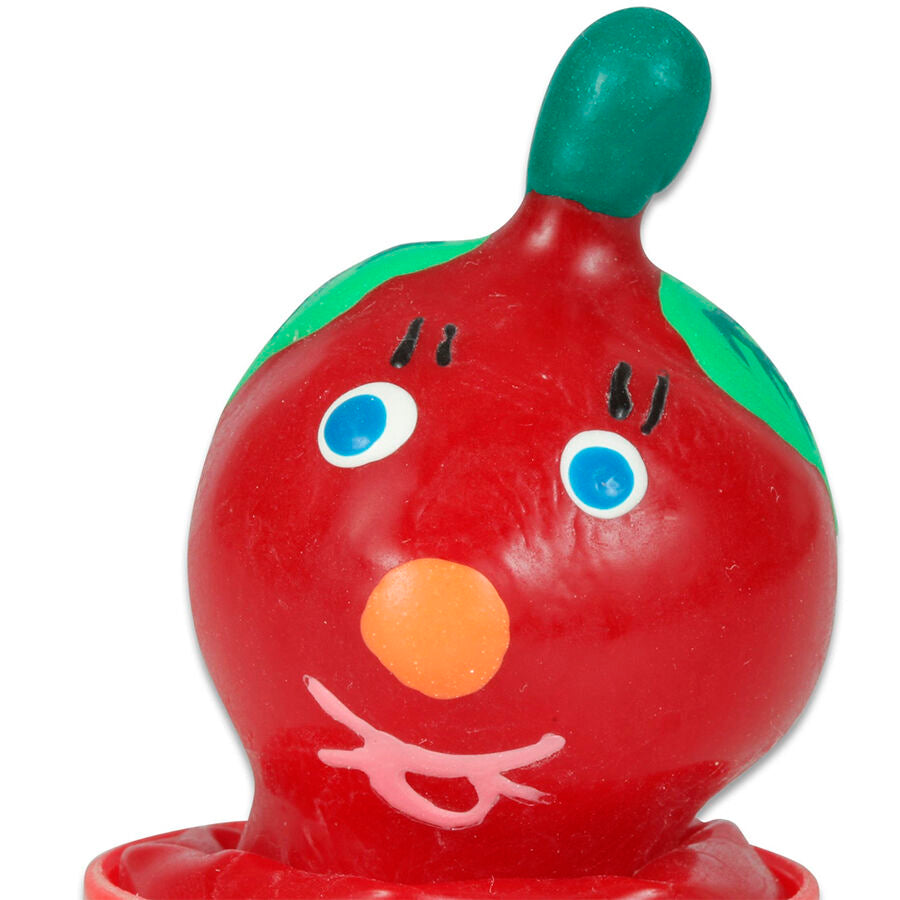 CONDOMERIE - PRESERVATIVOS NOVIDADES PINTADOS À MÃO TOMATE