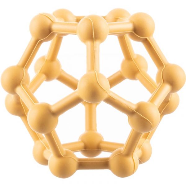 Zopa Silicone Teether Atom Mordedor Mustard Yellow