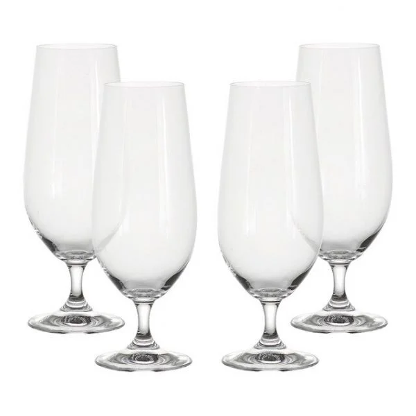El Corte Inglés Conjunto de 4 Copos de Cerveja Natalia Transparente - A25373741