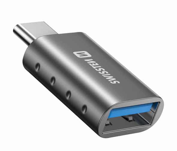 Swissten – Adapter USB-C(M) to USB-A(F)