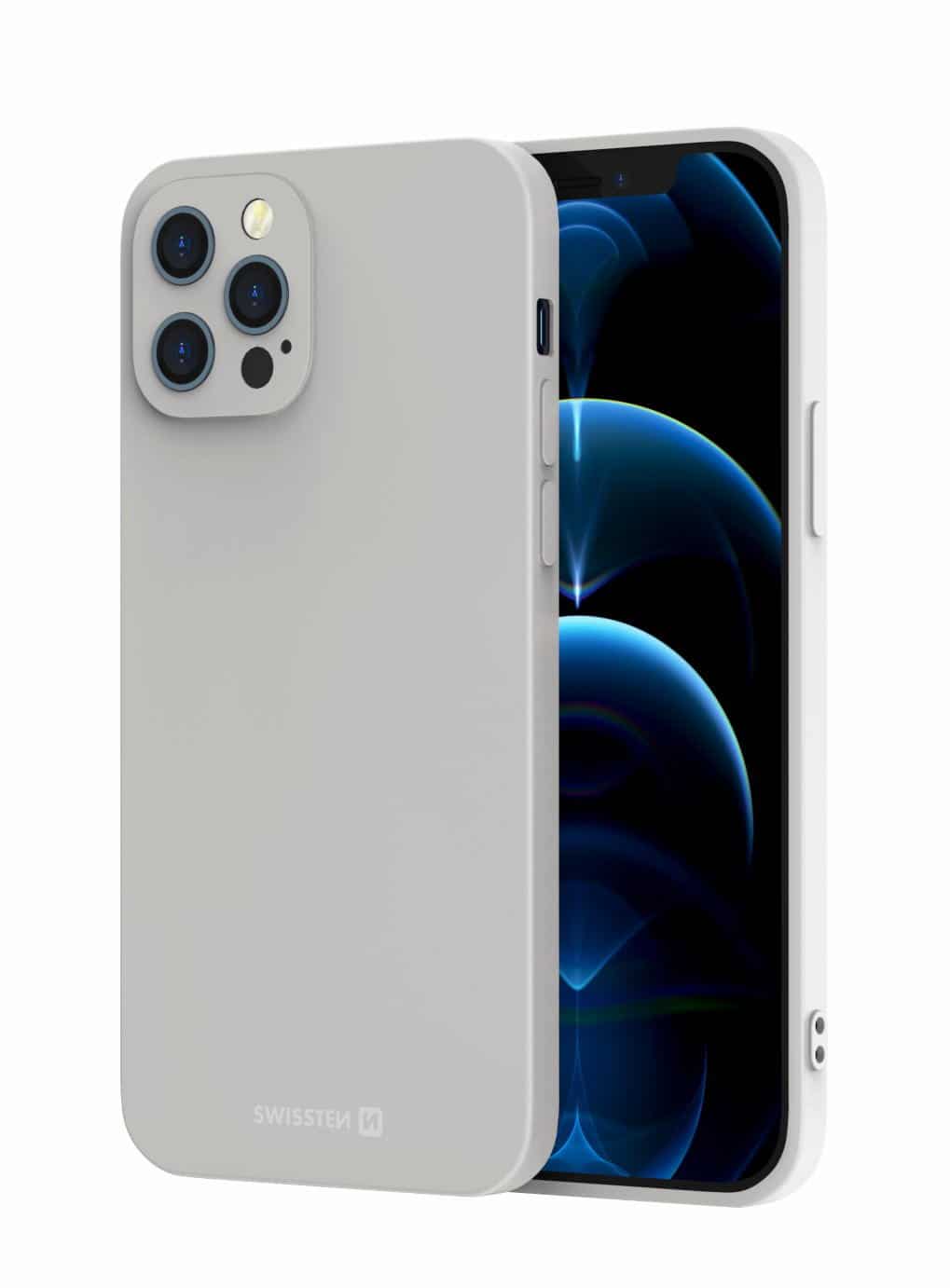 Swissten – Soft Joy Case iPhone 15 Plus (stone grey)
