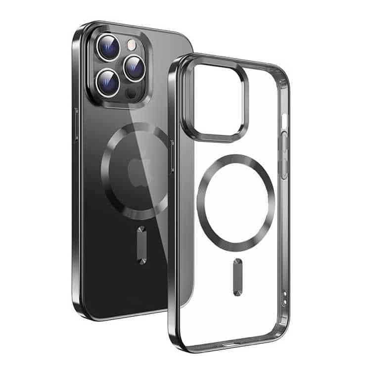 Swissten – Jelly MagStick Metallic iPhone 15 Plus (transp)