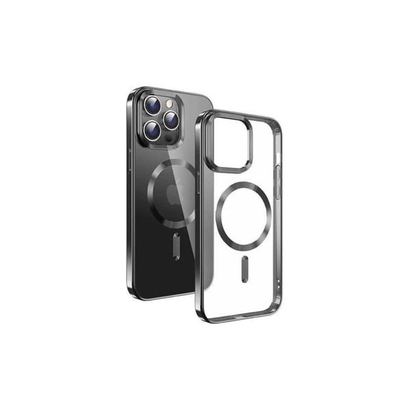 SWISSTEN Capa para iphone 15 Magstick Metallic Clear