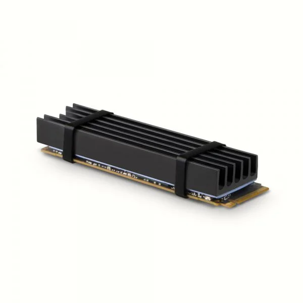 AXAGON Dissipador Passivo M.2 SSD, 80mm SSD, ALU, silicone thermal pads, height 10mm