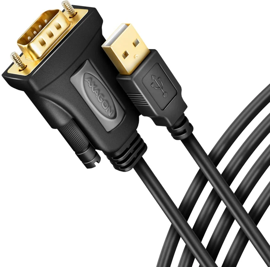 AXAGON Adaptador USB2.0 Serial RS-232 DB9 FTDI
