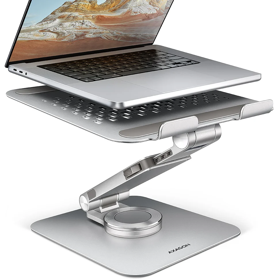 Suporte Elevatório Rotativo AXAGON STND-LR para Portáteis 10"-16"
