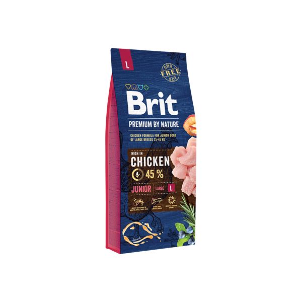 Brit Blue Nature Junior Large 15Kg
