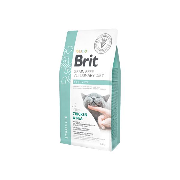 Brit Veterinary Diet Struvite Grain-free Chicken & Pea 5Kg