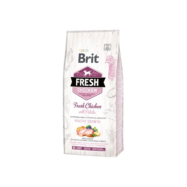 Brit Fresh Puppy Healthy Growth Chicken & Potato 12Kg